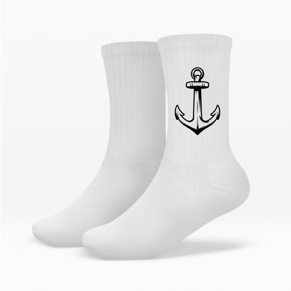 Socken Anker – Maritime Crew Socken für Herren & Damen | CPTN Wear