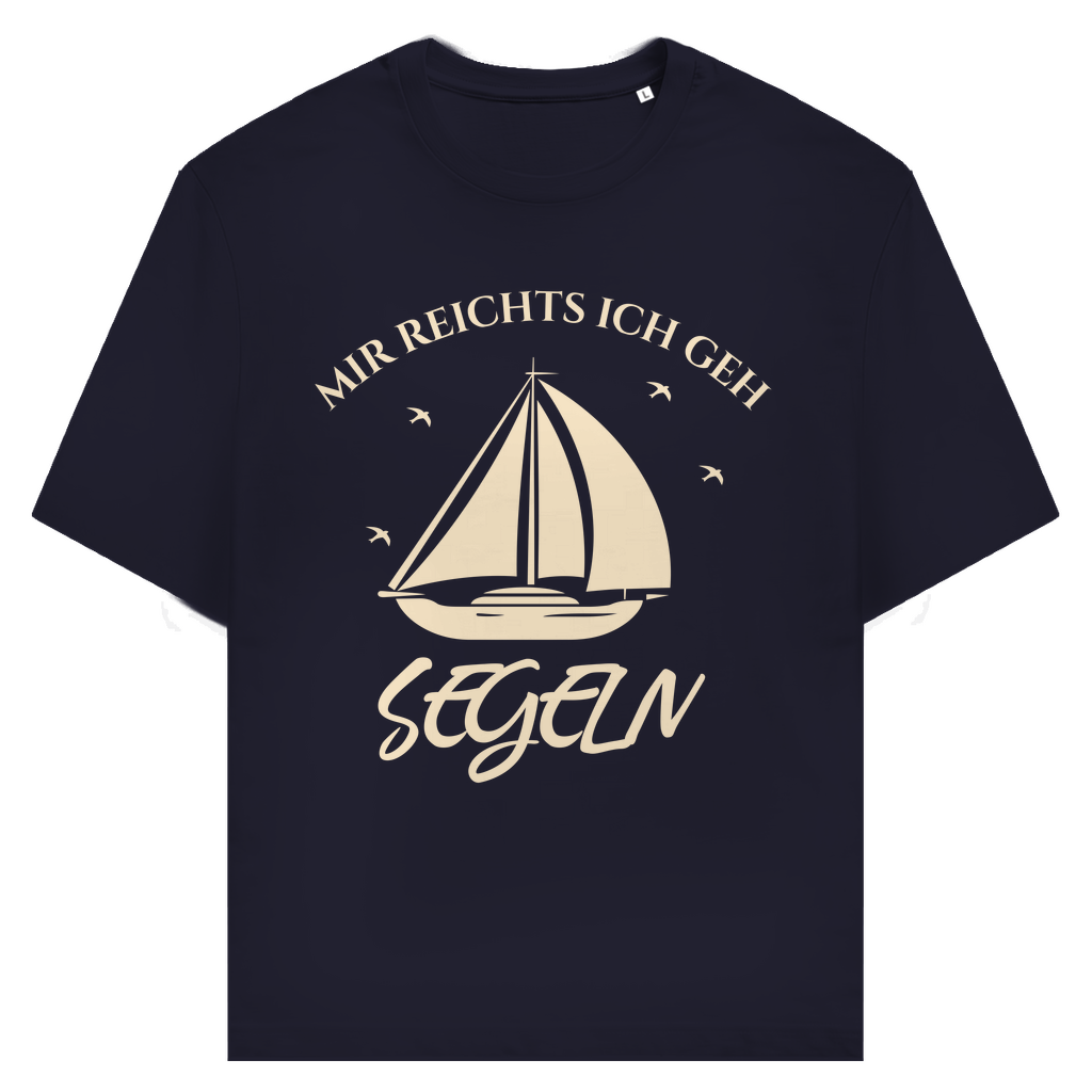 T-Shirt Mir reicht's ich geh Segeln 2.0 – Maritimes Herren Shirt | CPTN Wear