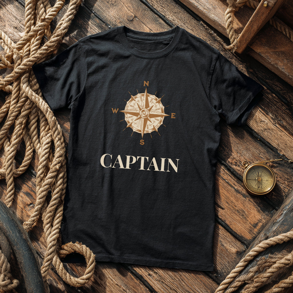 T-Shirt Captain Kompass – Maritimes Herren Shirt | CPTN Wear