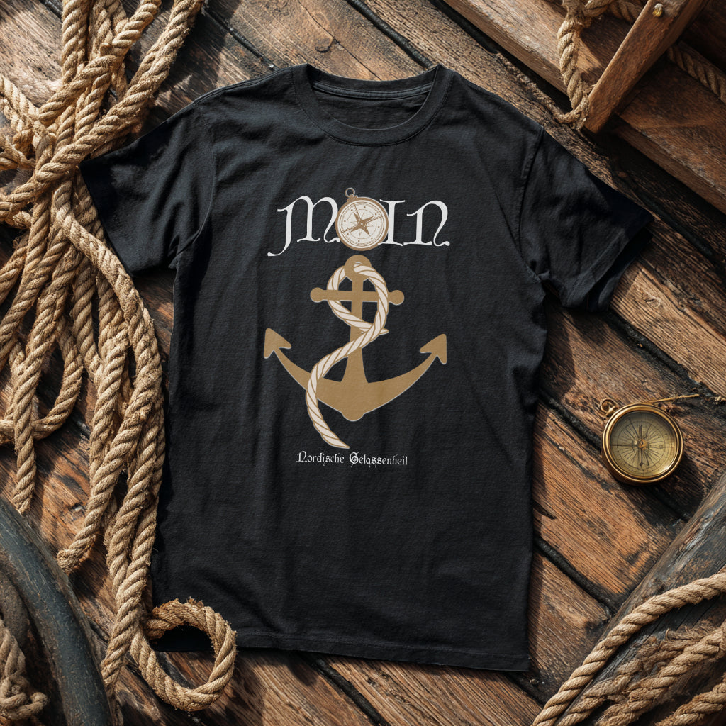 T-Shirt Moin Anker – Maritimes Herren Shirt | CPTN Wear