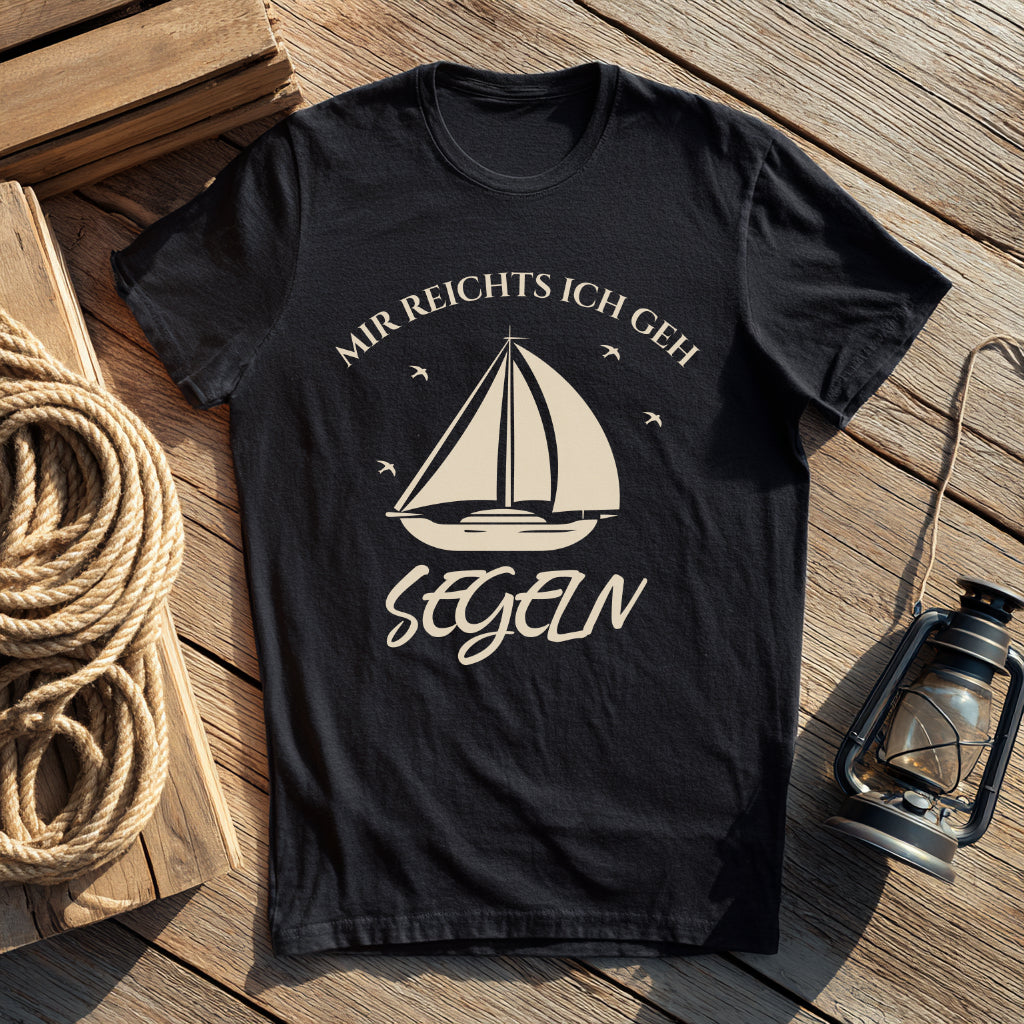 T-Shirt Mir reicht's ich geh Segeln 2.0 – Maritimes Herren Shirt | CPTN Wear