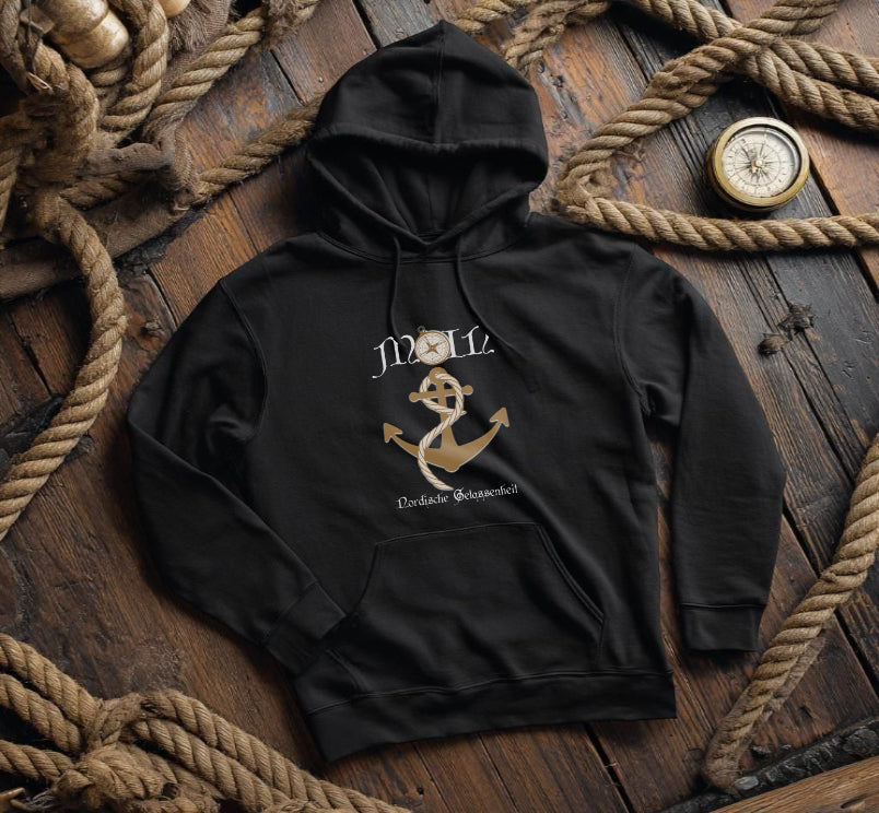 Hoodie Moin Anker Version – Maritimer Kapuzenpullover für Herren | CPTN Wear