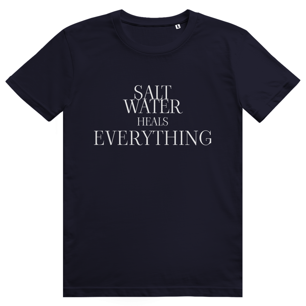 T-Shirt Salt Water Heals Everything – Maritimes Herren Shirt | CPTN Wear