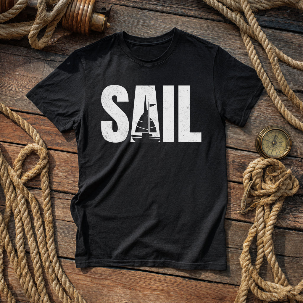 T-Shirt Sail – Maritimes Herren Shirt | CPTN Wear