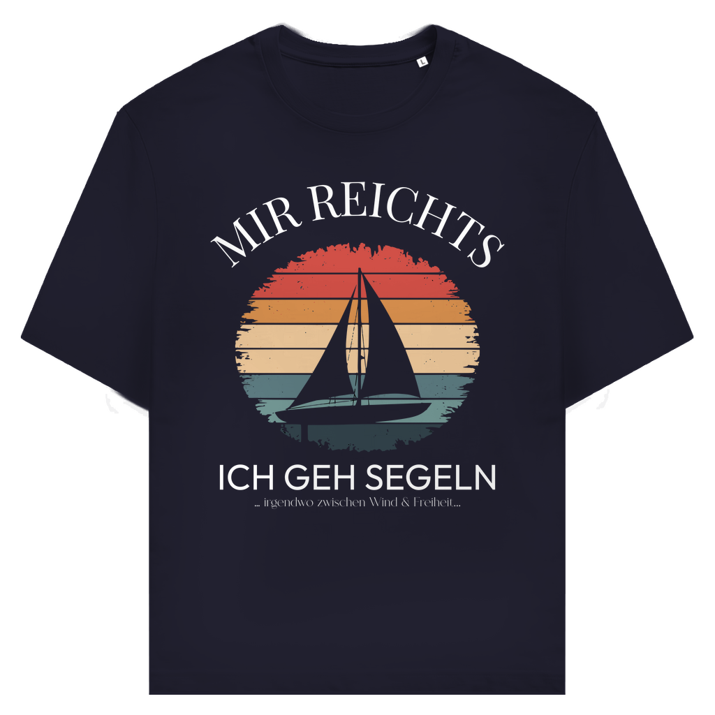 T-Shirt Mir reicht's ich geh Segeln – Maritimes Herren Shirt | CPTN Wear