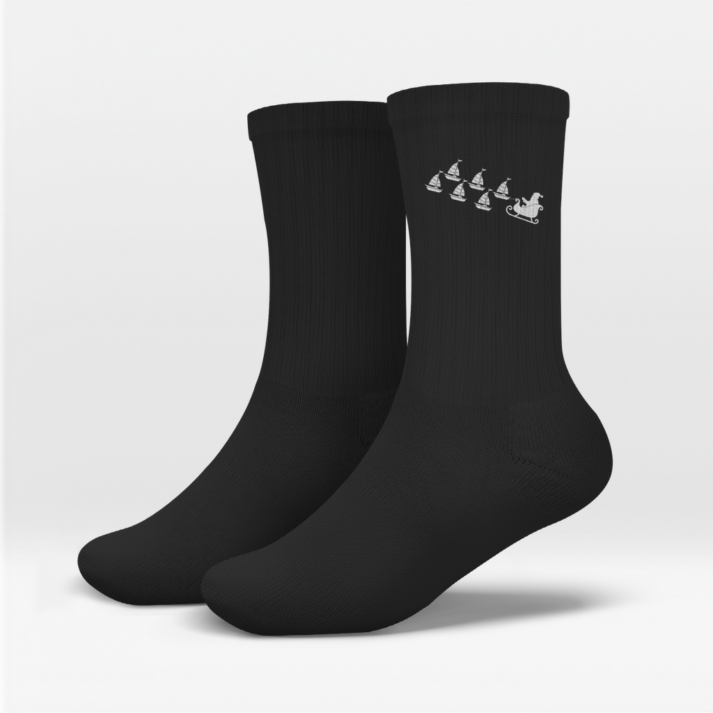 Socken - Santa's Flying Sled | Christmas-Edition | CPTNwear