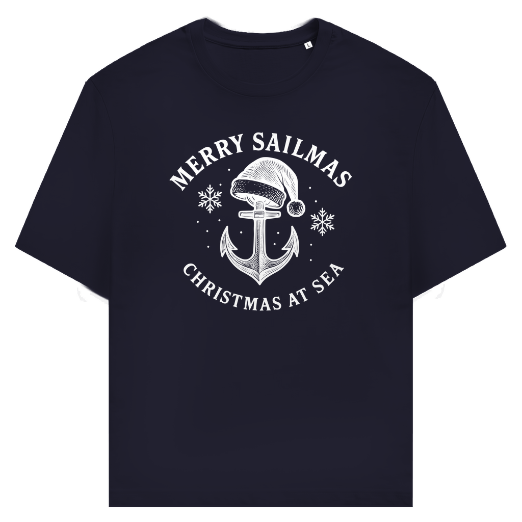 T-Shirt - Merry Sailmas | Christmas-Edition | CPTNwear