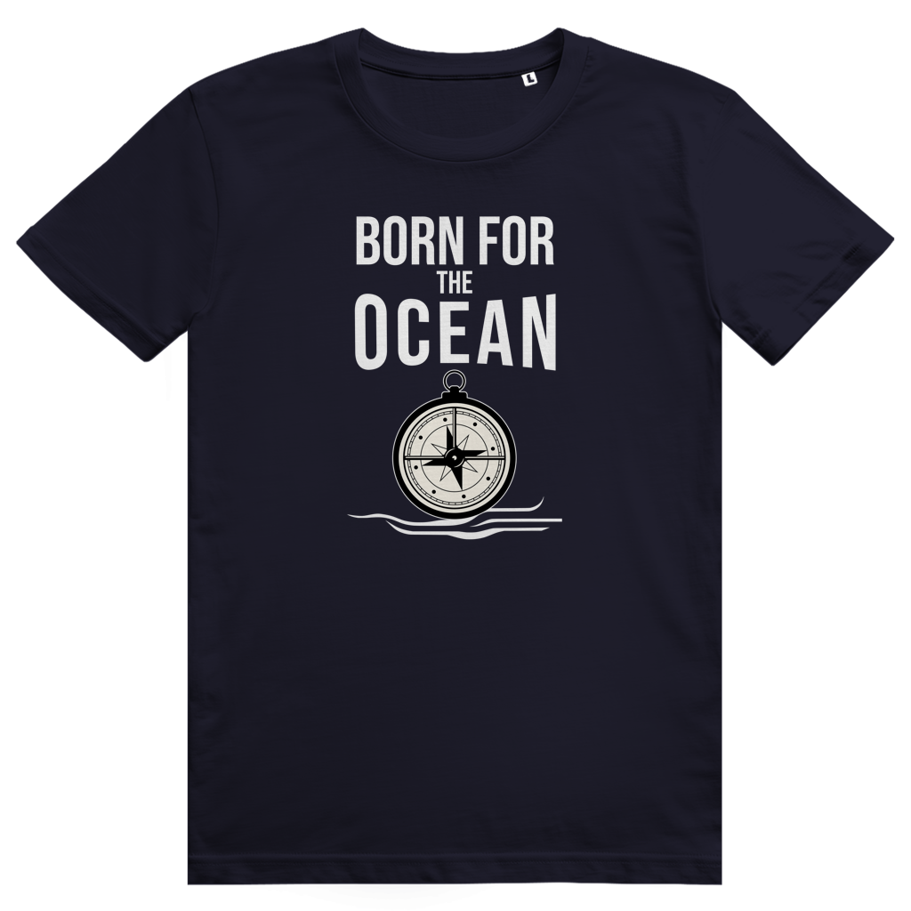 T-Shirt Born for the Ocean – Maritimes Herren Shirt | CPTN Wear